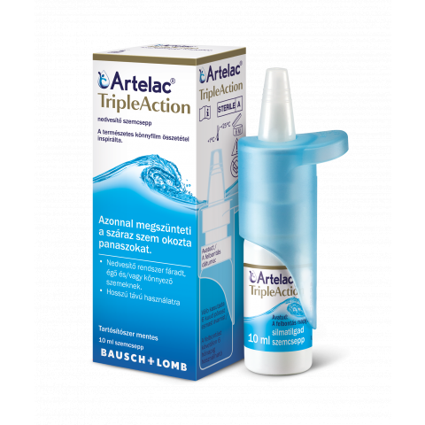 ARTELAC TRIPLE ACTION szemcsepp 10ml