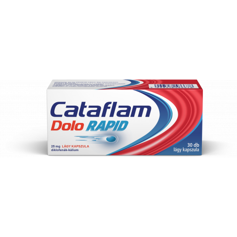 CATAFLAM DOLO RAPID 25mg lágy kapszula 20db