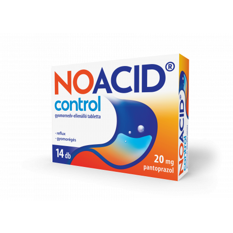 NOACID® CONTROL 20mg gyomornedv-ellenálló tabletta 14db
