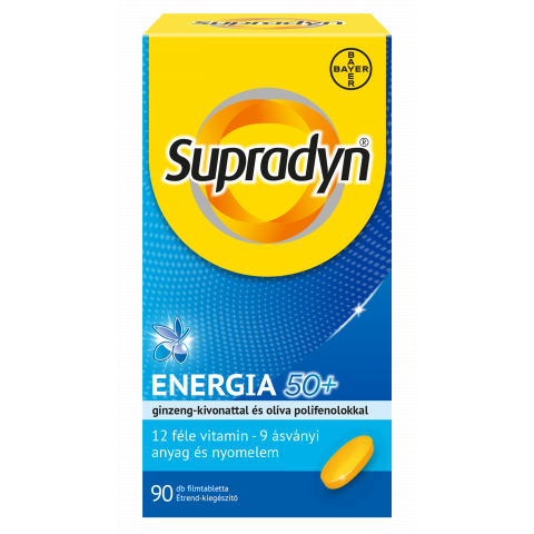 SUPRADYN® ENERGY 50+ filmtabletta 90db