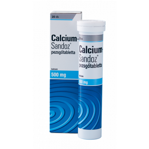 CALCIUM-SANDOZ pezsgőtabletta 20db