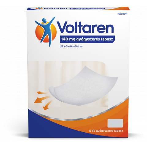 VOLTAREN 140mg gyógyszeres tapasz 5db