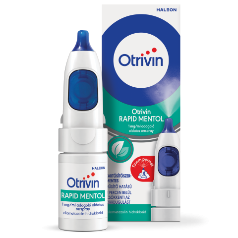 OTRIVIN RAPID MENTOL 1mg/ml adagoló oldatos orrspray 10ml