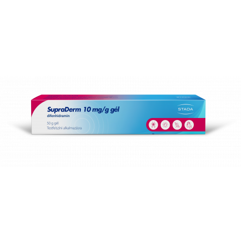 SUPRADERM 10mg/g gél 50g