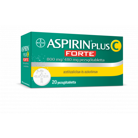 ASPIRIN® PLUS C FORTE 800mg/480mg pezsgőtabletta 20db