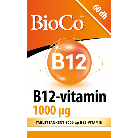 BIOCO B12-vitamin 1000μg tabletta 60db