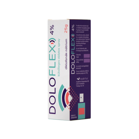 DOLOFLEX 4% külsőleges oldatos spray 25g