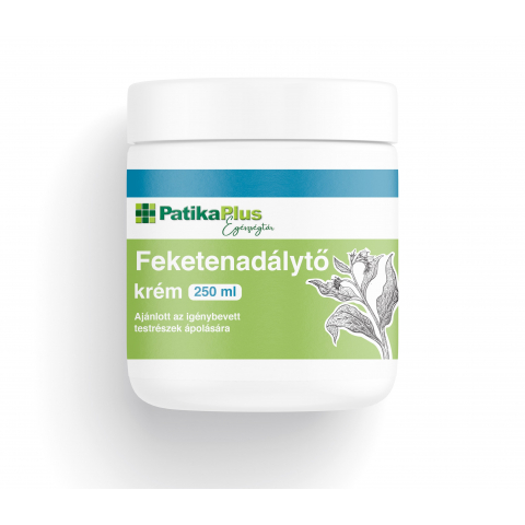 PatikaPlus fekete nadálytő krém 250ml