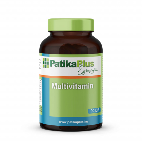 PatikaPlus multivitamin filmtabletta 90 db