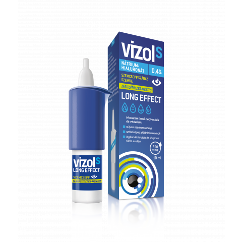 VIZOLS 0,4% szemcsepp súlyos szemszárazságra 10ml