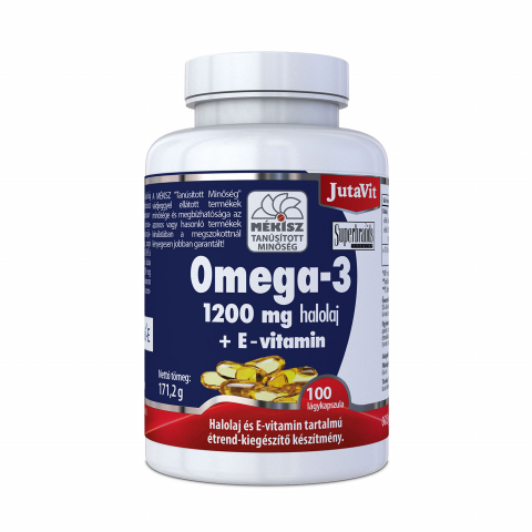 JUTAVIT OMEGA-3 HALOLAJ 1200mg kapszula 100db