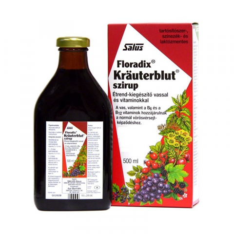 FLORADIX KRAUTERBLUT-S szirup  500ml