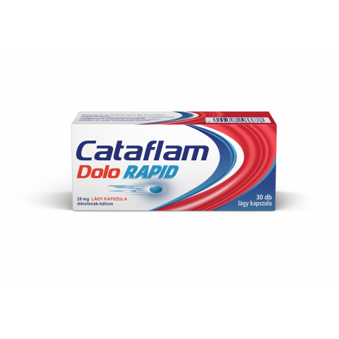 CATAFLAM DOLO RAPID 25mg lágy kapszula 30db