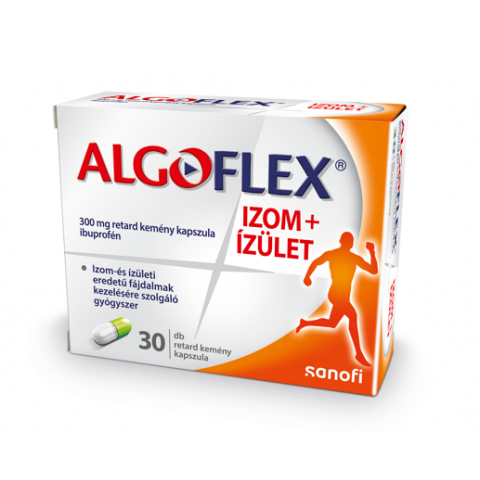 ALGOFLEX IZOM+IZULET 300mg retard kemény kapszula 30db