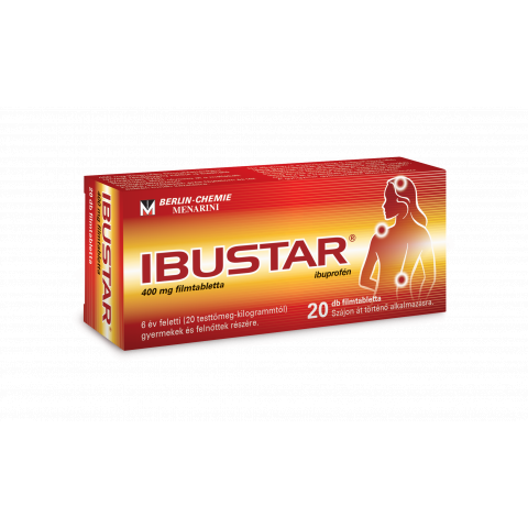 IBUSTAR 400mg filmtabletta 20db