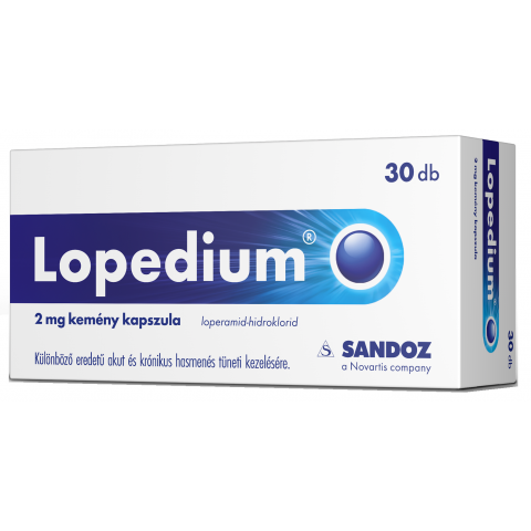 LOPEDIUM 2mg kemény kapszula 30db