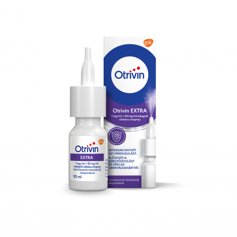 OTRIVIN EXTRA 1mg/ml+50mg/ml oldatos orrspray 10ml