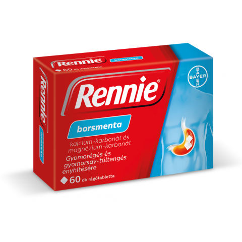 RENNIE rágótabletta 60db